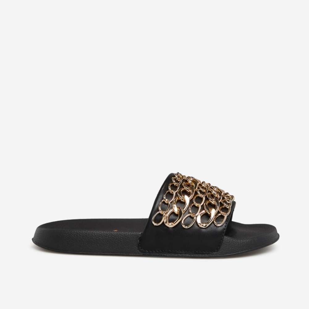 🥰NEW Black Slides - Picture 3 of 5